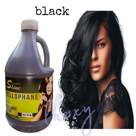best cellophane for black hair.